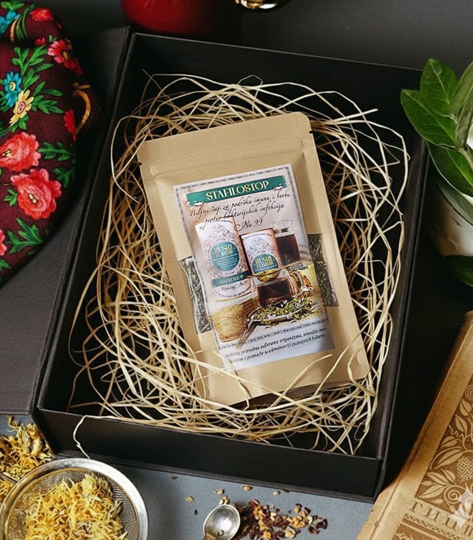 Biljni čaj sa antiseptičnim delovanjem za podršku kod bakterijskih tegoba Biljni čaj sa antiseptičnim delovanjem za podršku kod bakterijskih tegoba