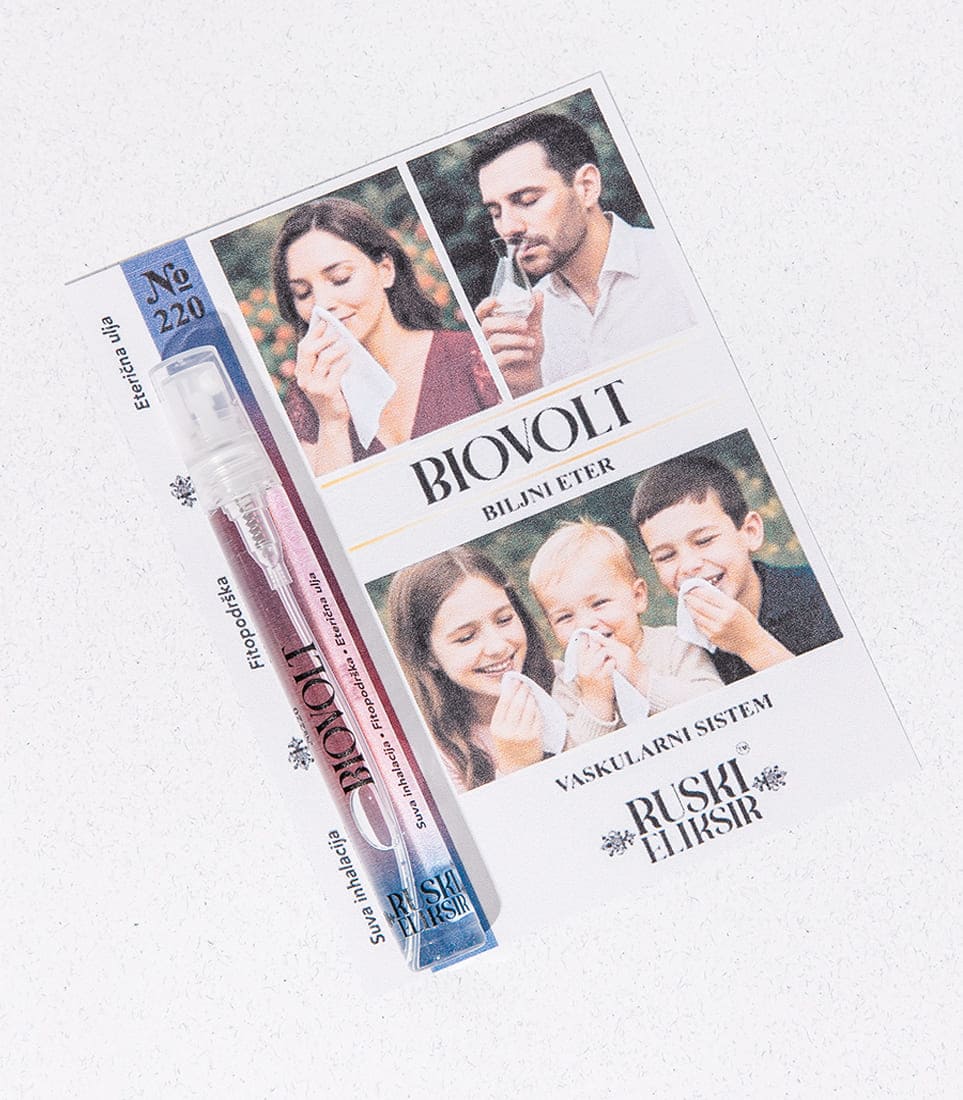 BioVolt: Podrška normalnom krvnom pritisku i ublažavanje stresa BioVolt №220: Ulja za podršku krvnom pritisku i smanjenje unutrašnje napetosti