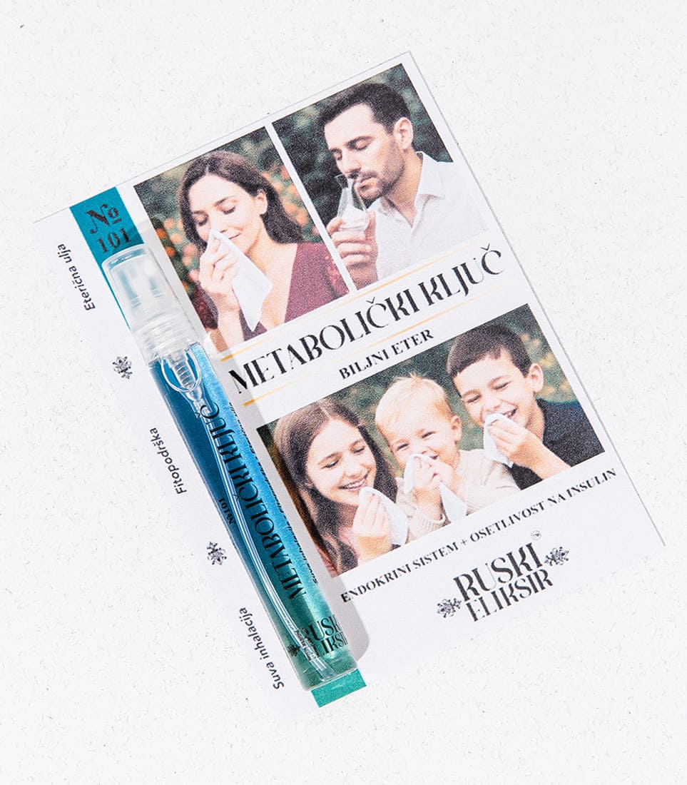 Inhalacija 101 za brzu energiju i efikasnost metabolizma Prirodna inhalacija za efikasan metabolizam i kontrolu apetita