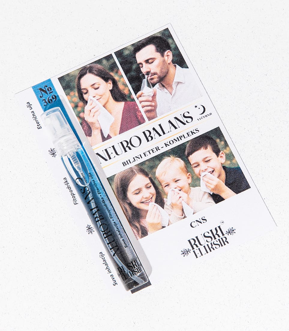 Ulje za relaksaciju i balansiranje emocija pre spavanja Inhalacija za smirenje nervne napetosti i unutrašnji balans