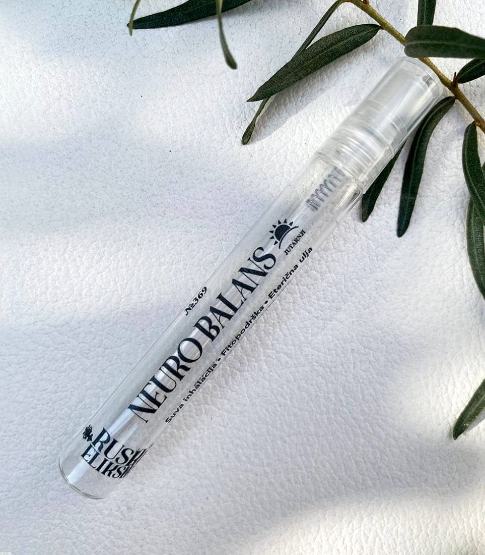 Ulje za smanjenje anksioznosti i mentalnu jasnoću Inhalacija za bolji fokus i jutarnju stabilnost