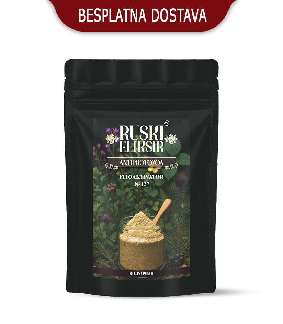 127-ANTIPROTOZOA Antiprotozoa №127: Antiprotozoa – fitoaktivator biljni prah