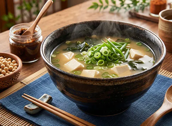 Tradicionalna miso supa sa tofuom